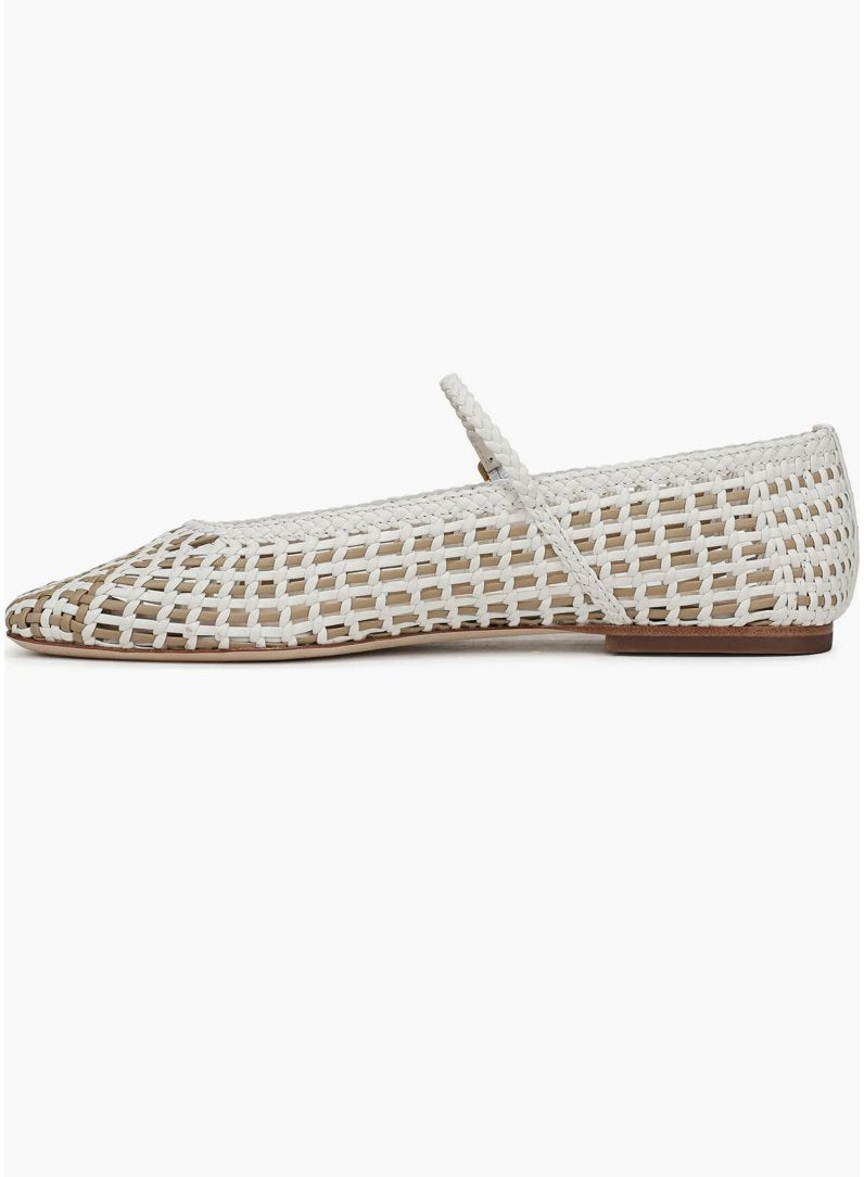 Ellie Woven Flat Coconut/Sand
