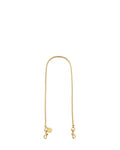 Snake Chain Shoulder Strap Vintage Gold