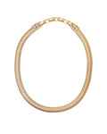 Snake Chain Collar Vintage Gold