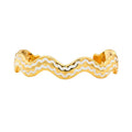 Stacking Squiggle Cuff Ivory
