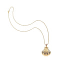 Strong Sea Breeze Clamshell Pendant 16-18" Classic Rolo