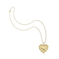 Texas Heart Pendant 16-18" Classic Rolo