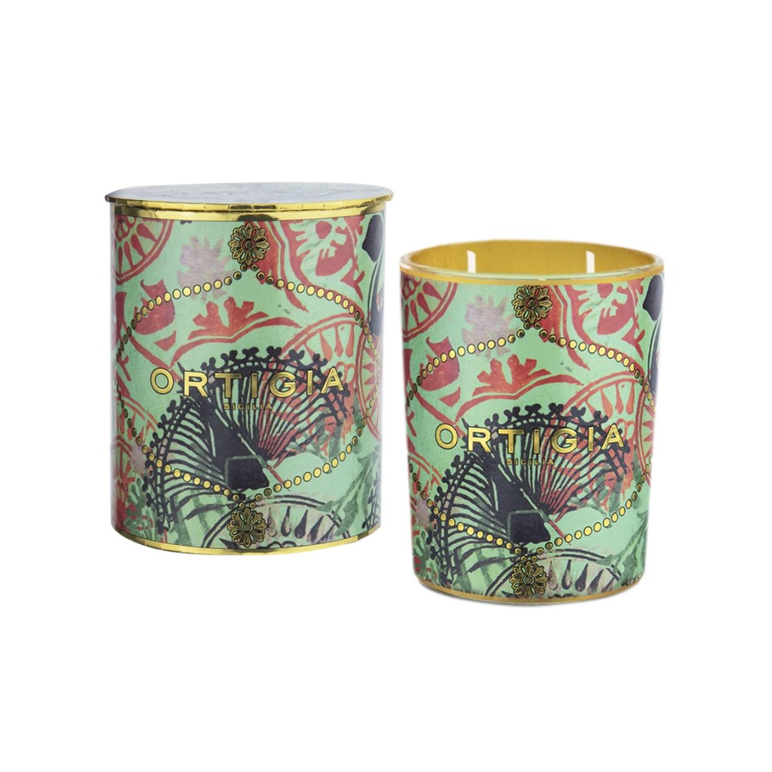 Medium Fico D'India Decorated Candle