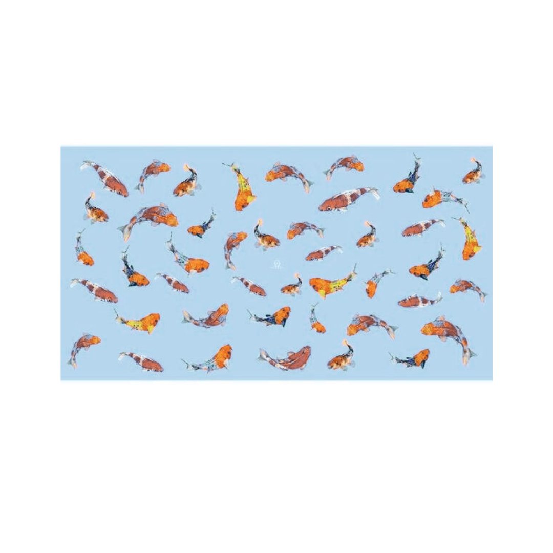 Koi Cashmere Scarf Light Blue