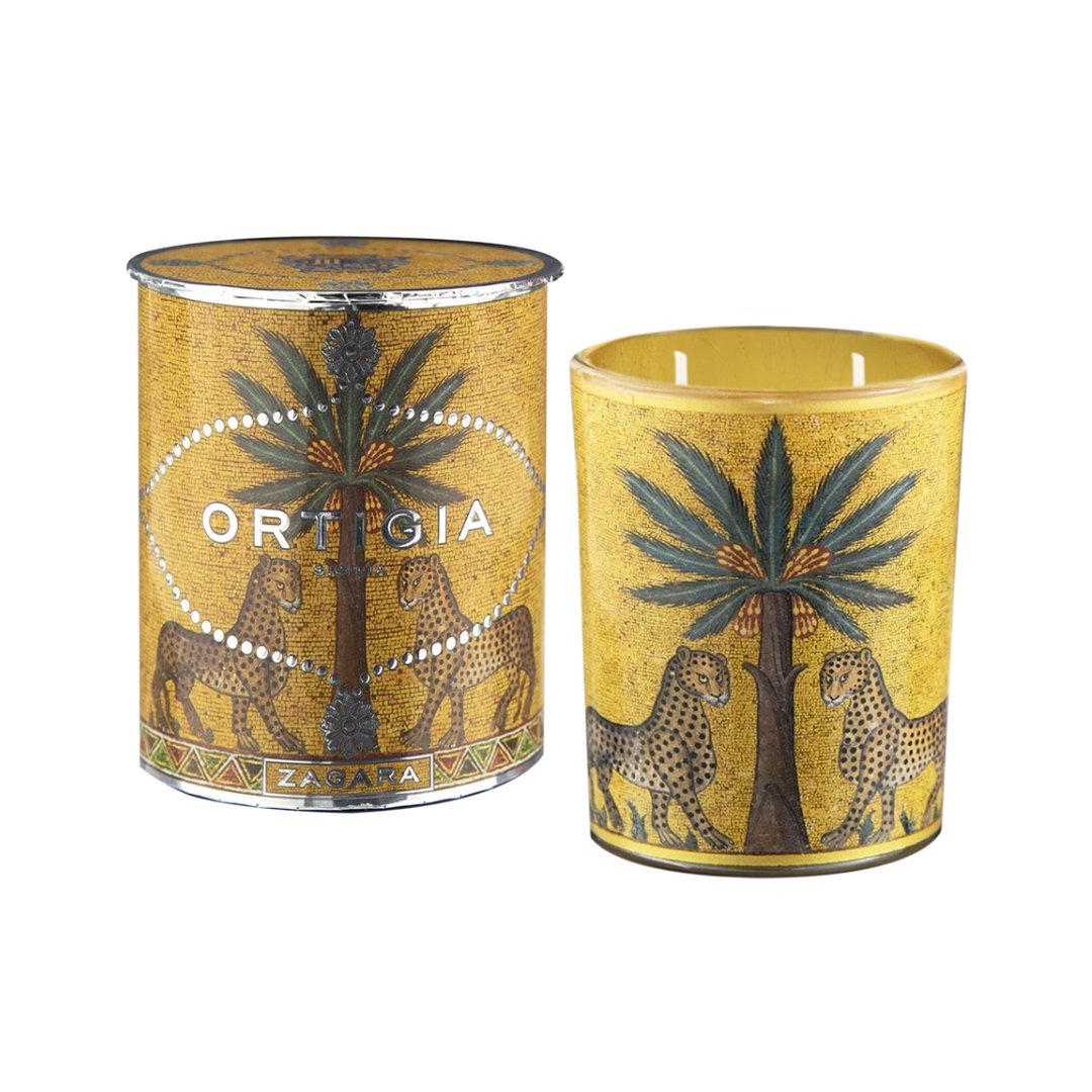 Medium Zagara Decorated Candle