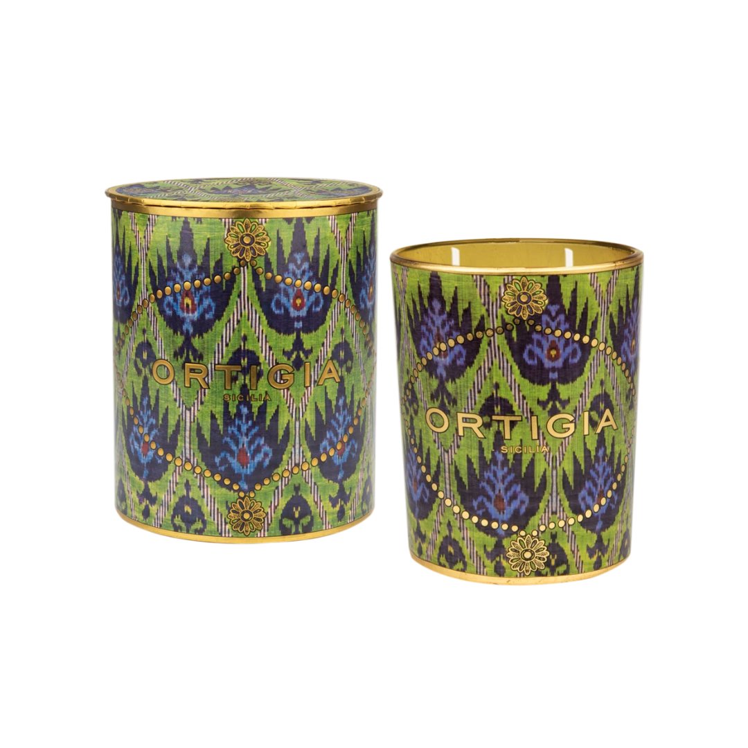 Medium Bergamotto Decorated Candle