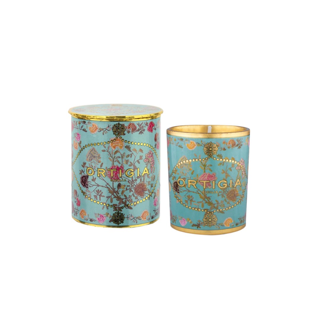 Small Florio Decorated Candle