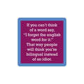 English Word Coaster