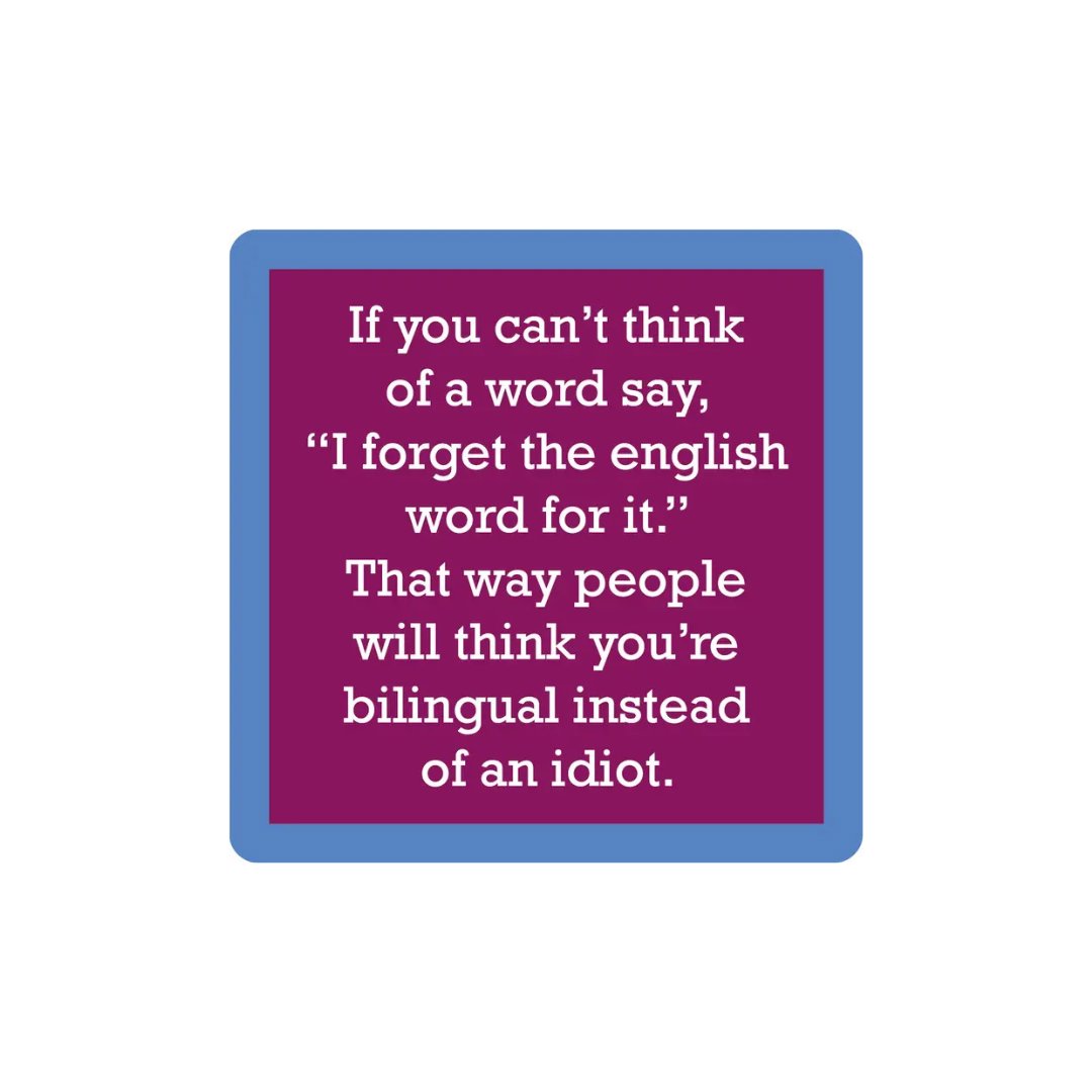 English Word Coaster