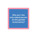 Gender Reveal Coaster