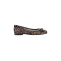 Chrissy Flat Sahara Black Leo Crinkled Patent