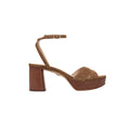 Drina Platform Block Heel Sandal Hazelwood