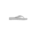 Cheerful Platform Flip Flop Silver