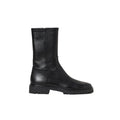 Danny Tall Ankle Lug Sole Boot Black