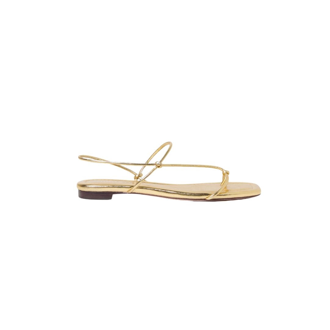 Eleanor Strappy Sandal Gold