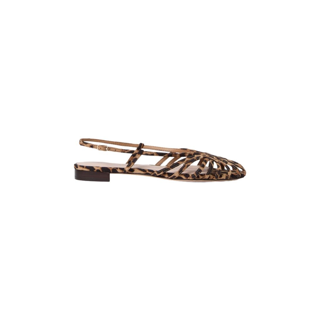Devon Slingback Sandal Leopard