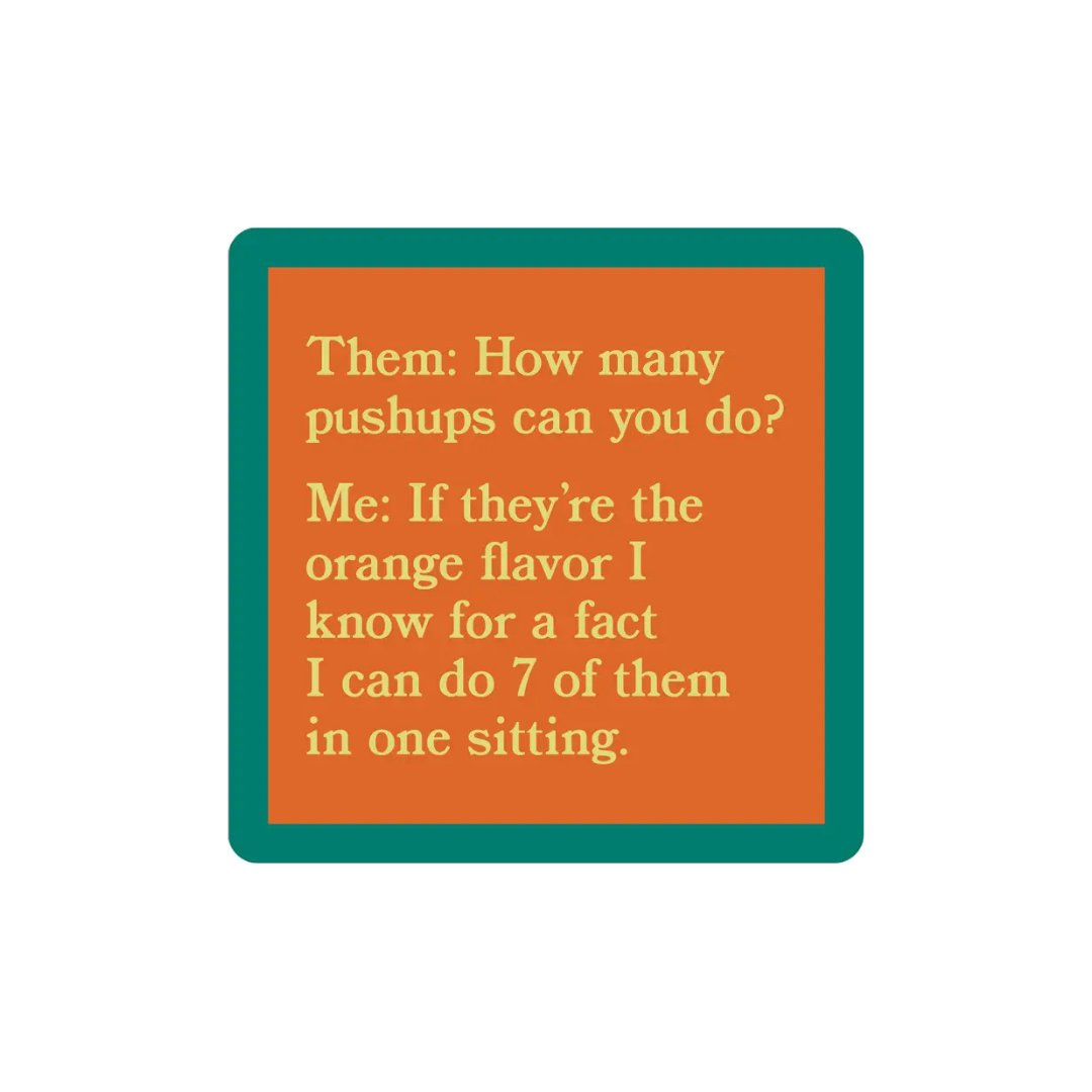 Push Ups Coaster