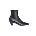 Doria Kicked Heel Ankle Boot Black