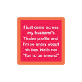 Tinder Coaster