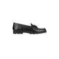 Penny Lug Loafer Black