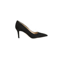 Vienna Pointed Toe Pump Black Suede