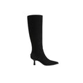 Yulia Knee High Boot Black Suede