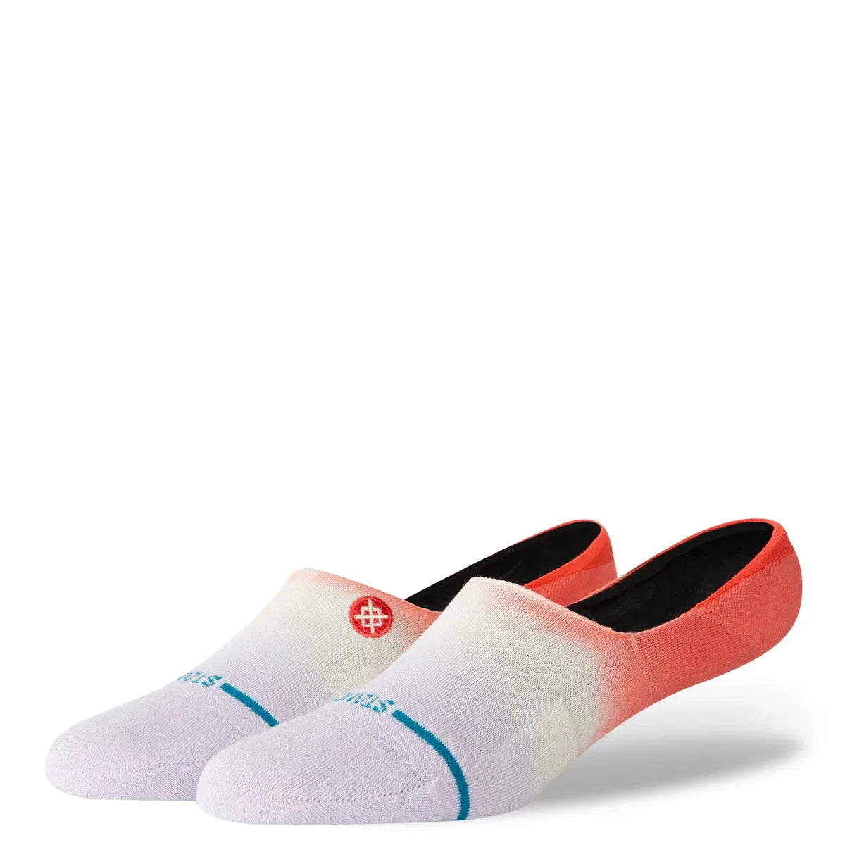 Double Dip No Show Socks Coral