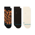 Animaniac Quarter Socks 3-Pack Black