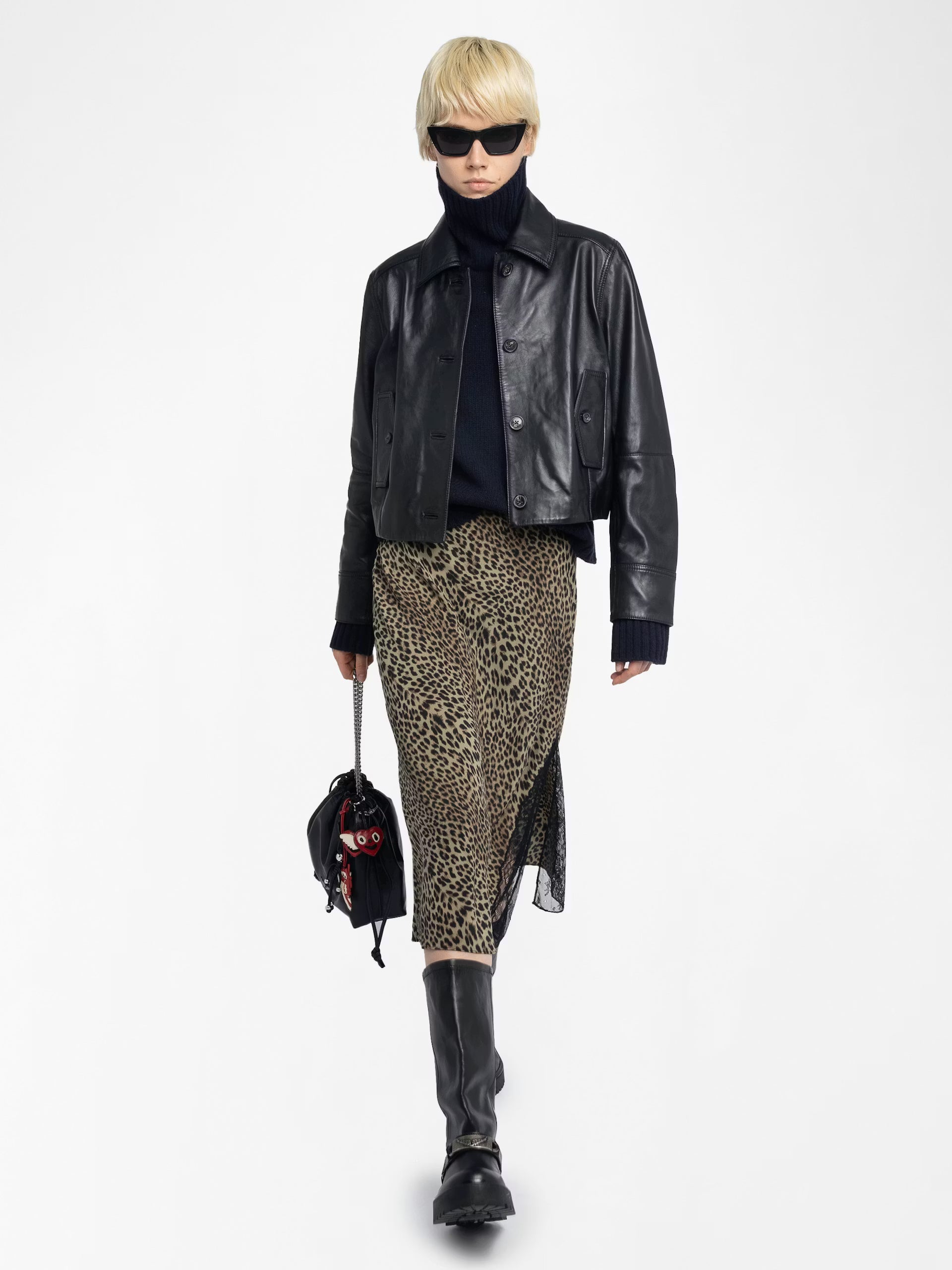 Jayla Skirt Leaves