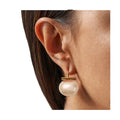 Large Statement Making Pebble Pearls Periwinkle