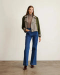 Walton Jacket Army w/ Check Multi