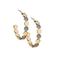 Bea 1" Hoops Two Tones