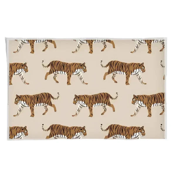 Tiger Acrylic Tray Tan