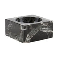 Black Zebra Marble 6" Polished Catchall Bowl