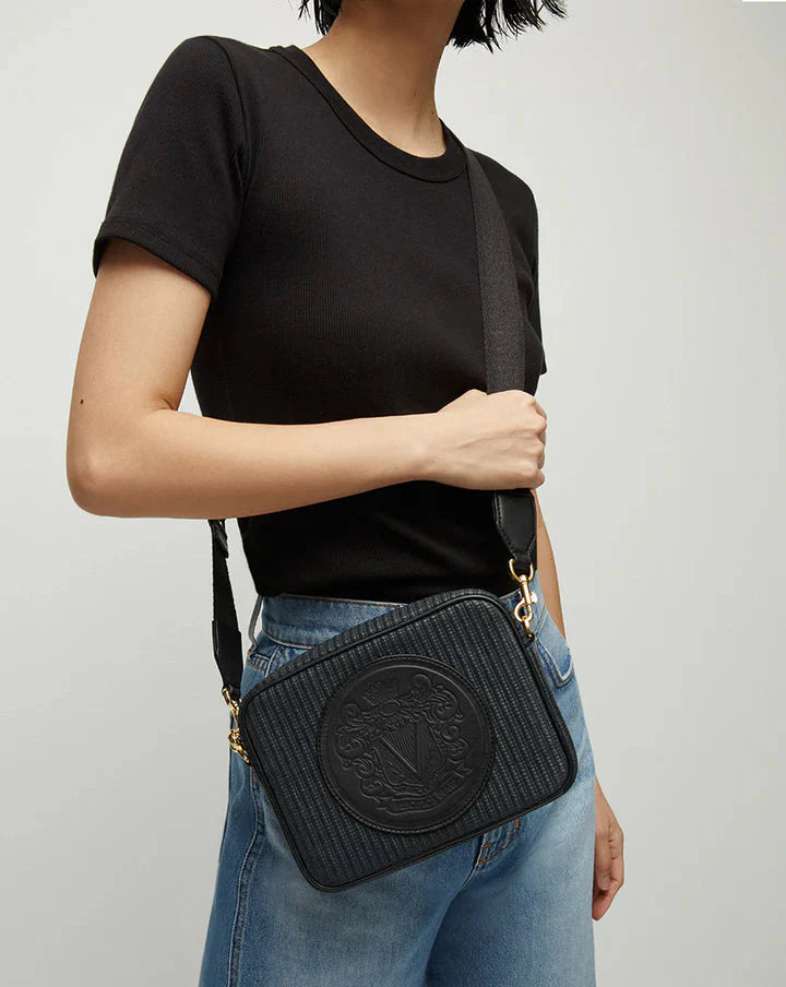 Pruitt Ribbed Tee Black