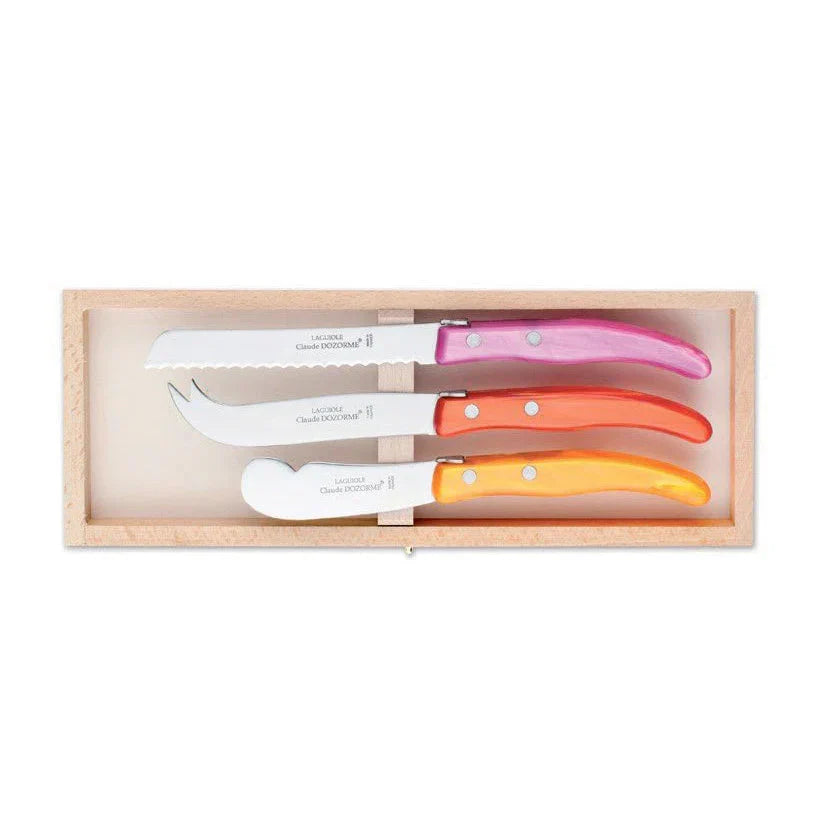 Box Of Berlingot 3P Breakfast Set Pink & Orange
