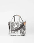 Small Empire Tote Matte Silver/Silver Metallic Camo