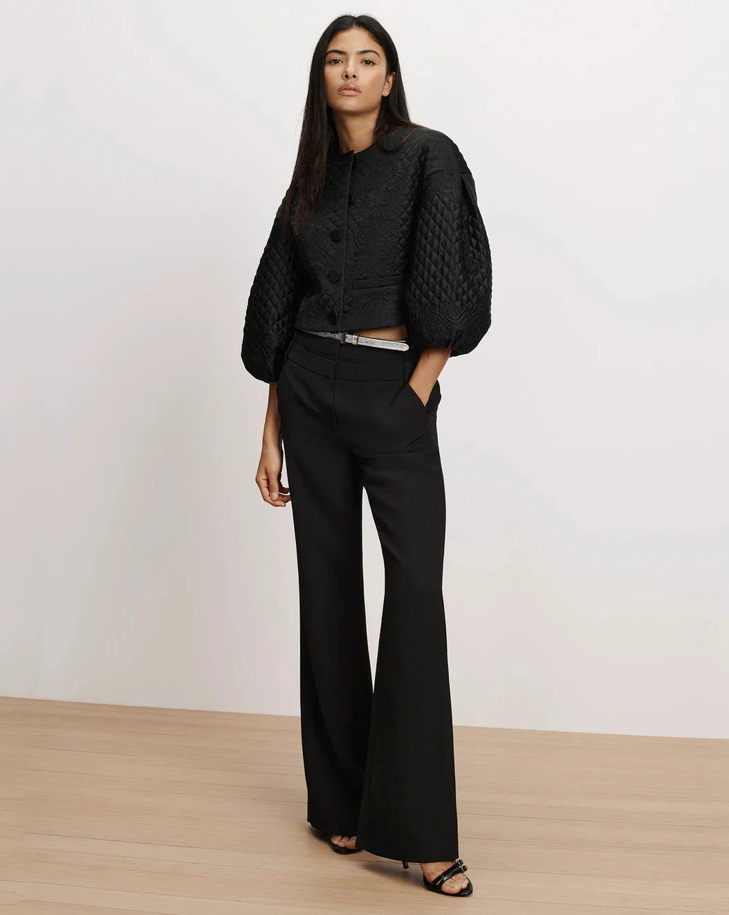 Tonelli Double-Waistband Pant Black