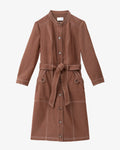Harris Midi Dress Mocha