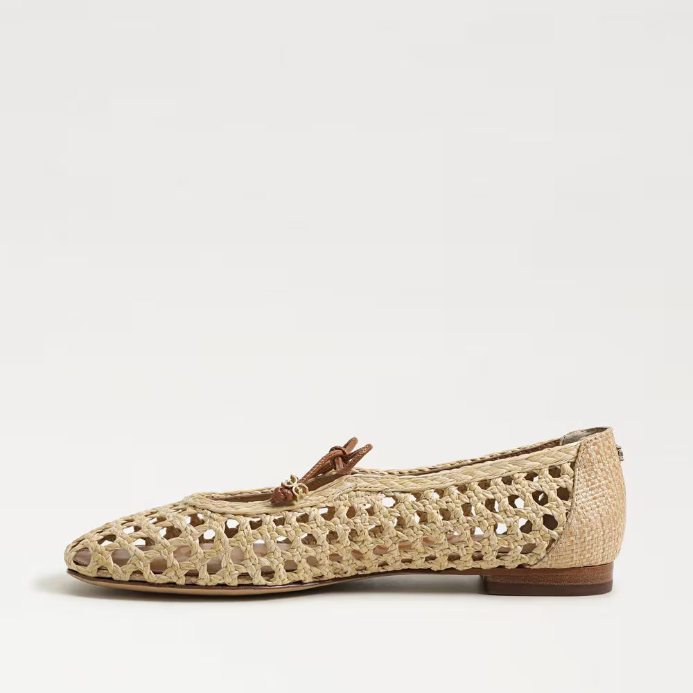 Marcie Bleached Beechwood/ Saddle