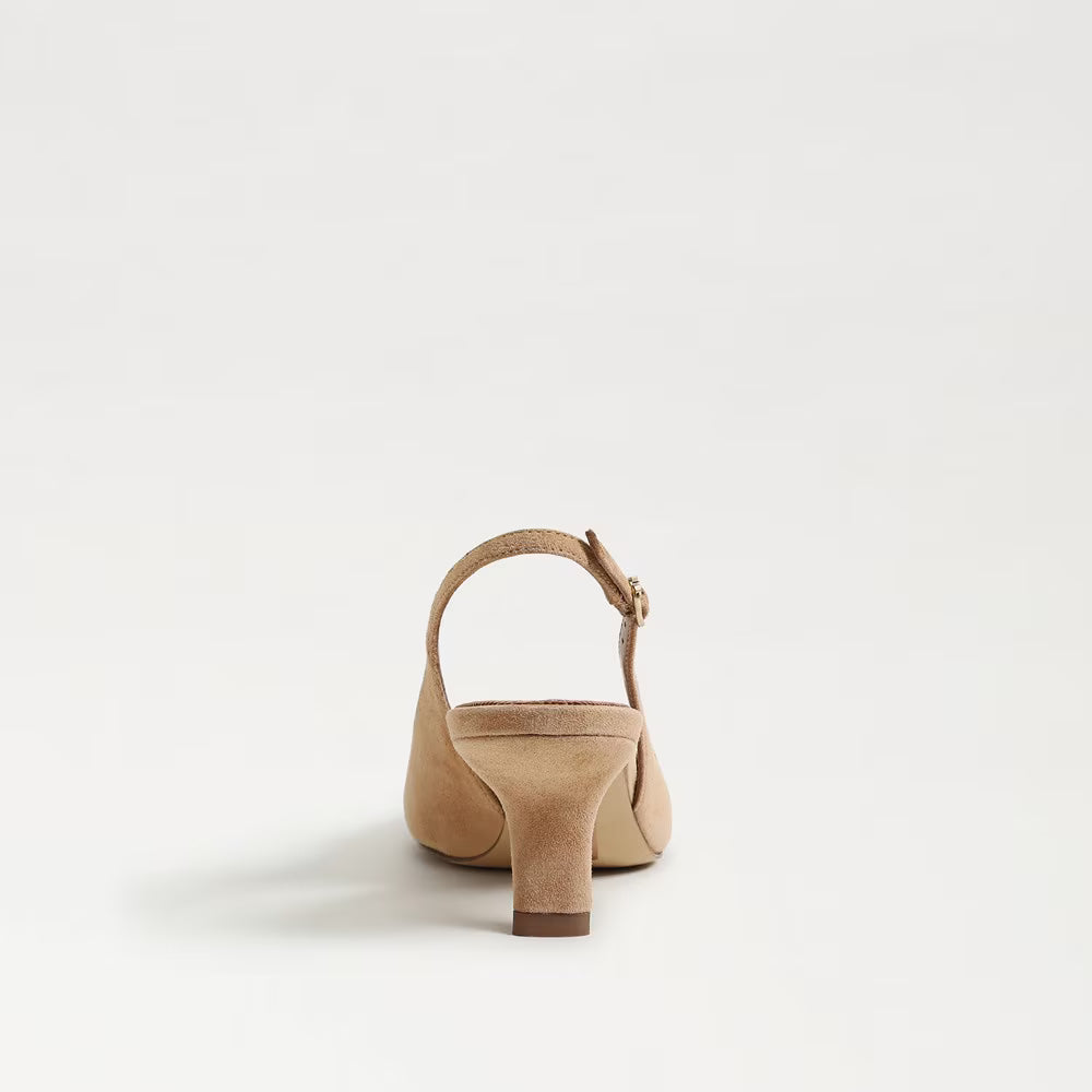 Bianka Slingback Pump Cypress Tan Suede