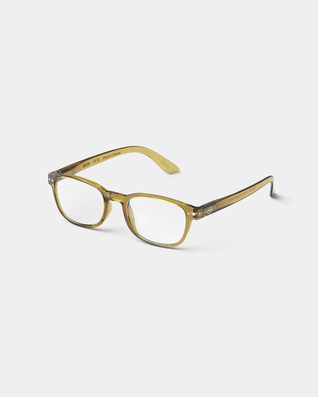 Reading Glasses #B Golden Green