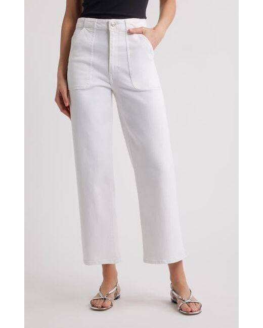 The Modern Pocket Wide White