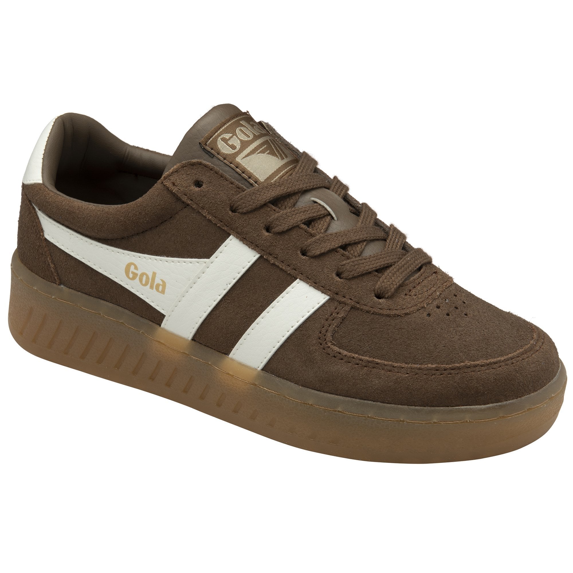 Grandslam Suede Sneaker Otter/Off-White