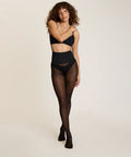 Houndtooth Sheer