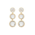 Faceted Round We Go Clear Quartz