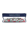 Navy Bamboo Mahjong Bag