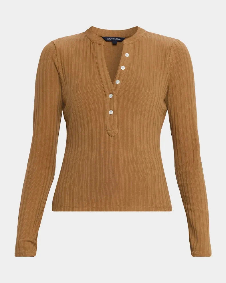 Jocelyn Henley Shirt Dark Acorn