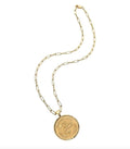 Protect Original Pendant Coin 18" Drawn Link