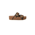 Theo Two Band Sandal Brown/Black